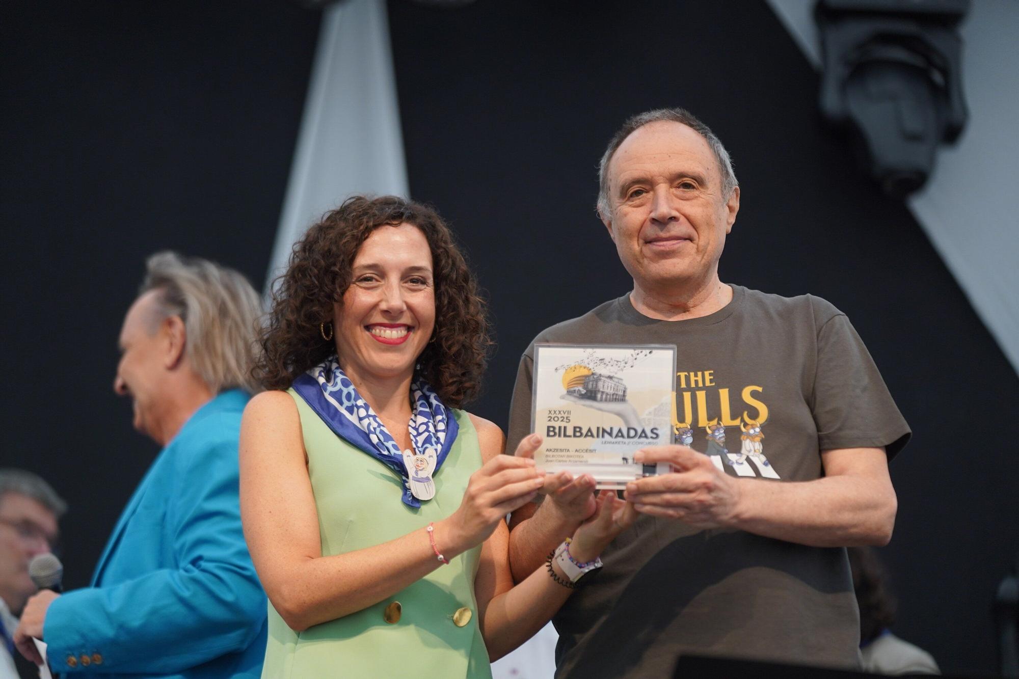 En imágenes: La entrega de premios de las bilbainadas