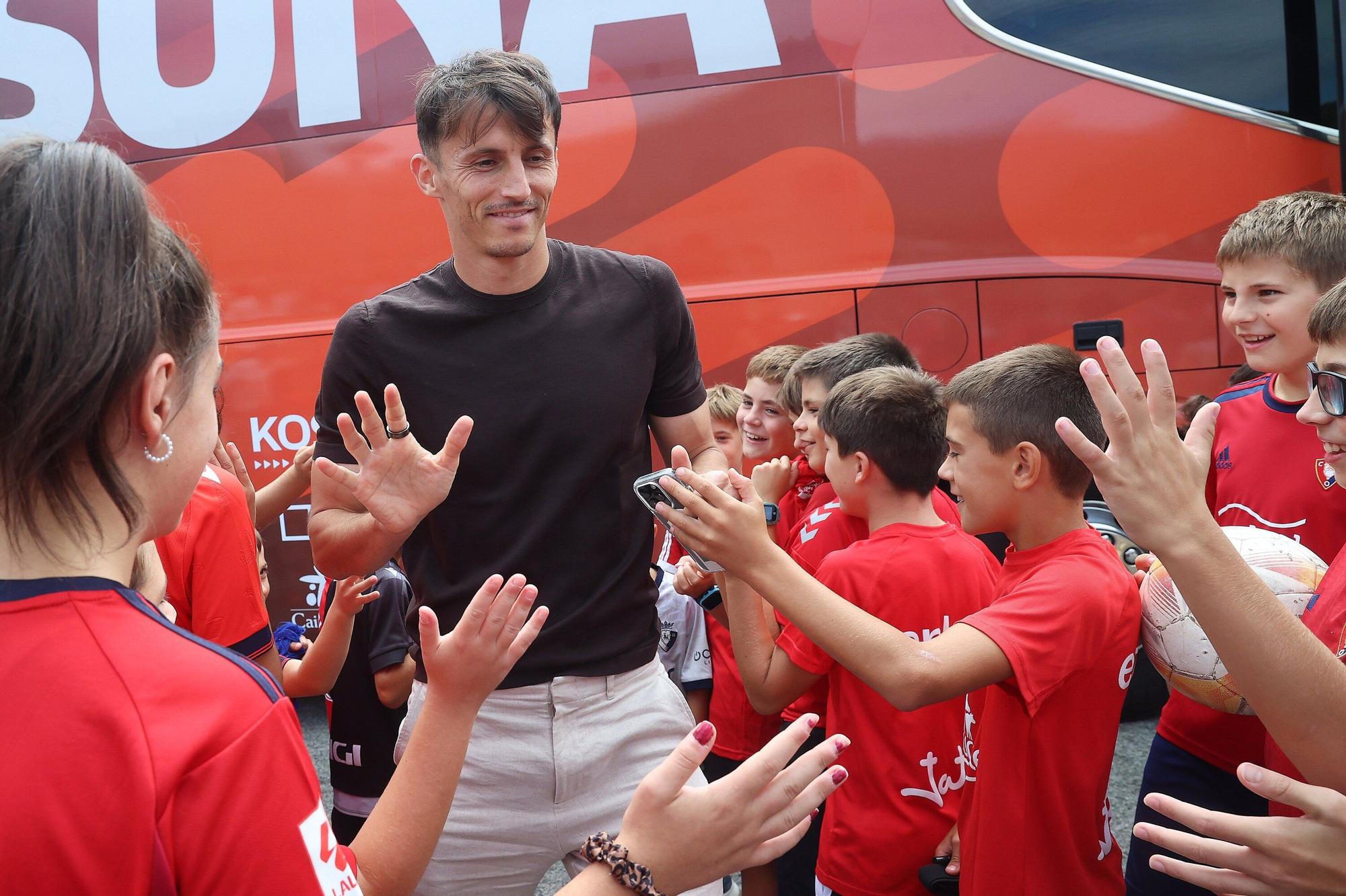 Fotos de la visita de Osasuna a Javier