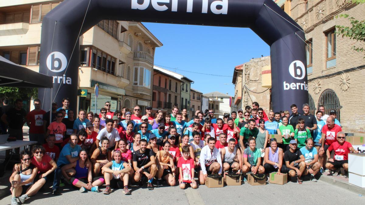 Participantes en la Tercera edición de la Santxikorrota.