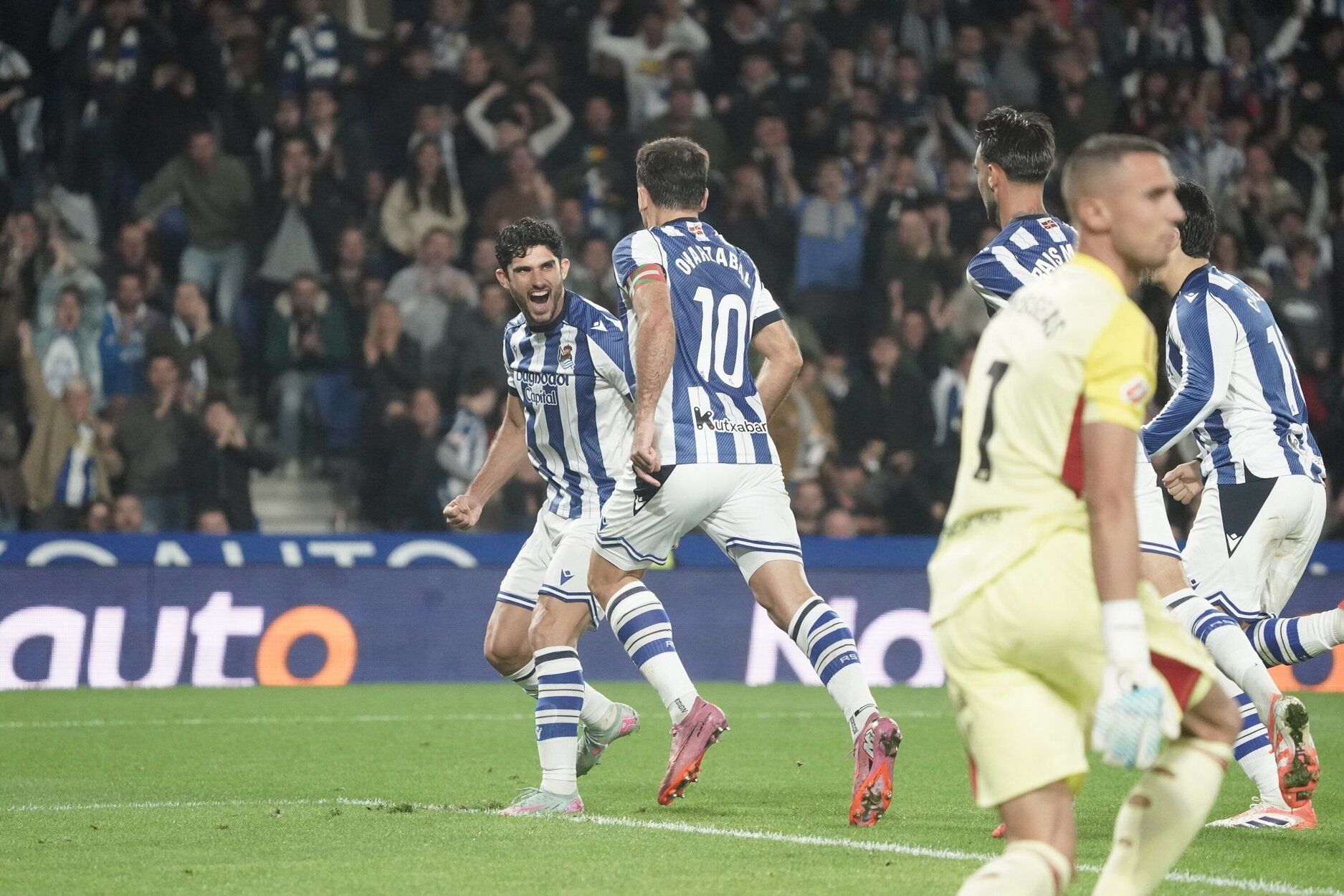 Las mejores imágenes del partido entre la Real y el Sevilla
