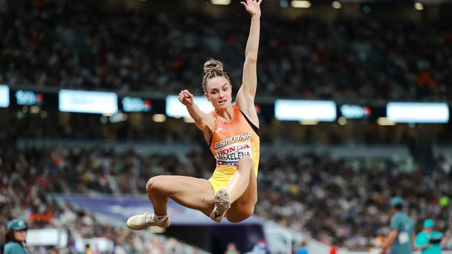 Irati Mitxelena, fuera de la final de salto de longitud
