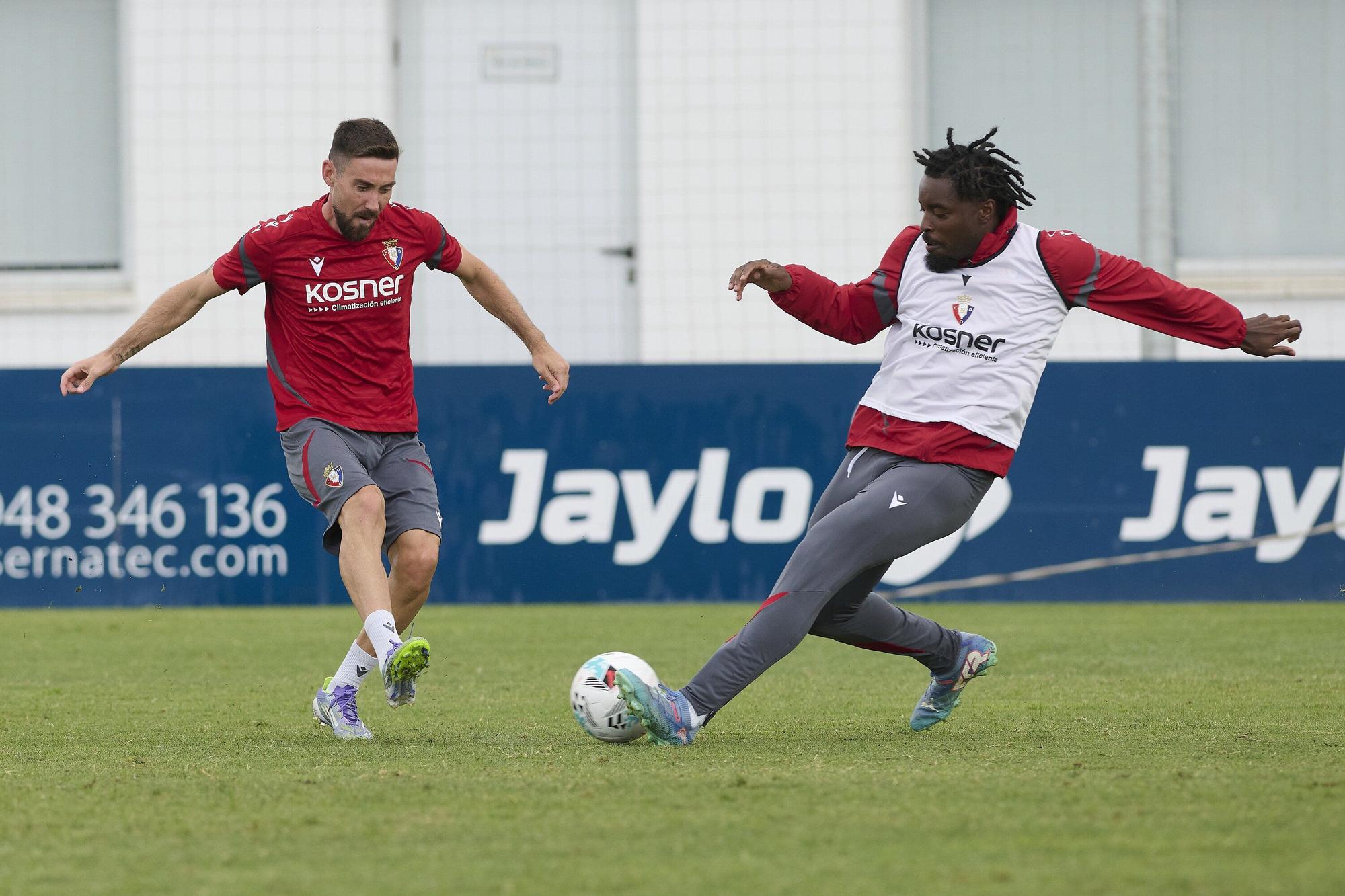Fotos del entrenamiento de tarde de Osasuna (23/07/2025)