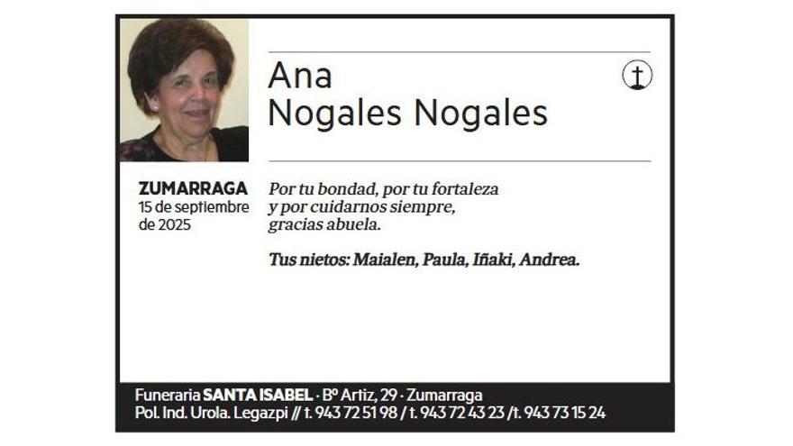 ANA NOGALES NOGALES