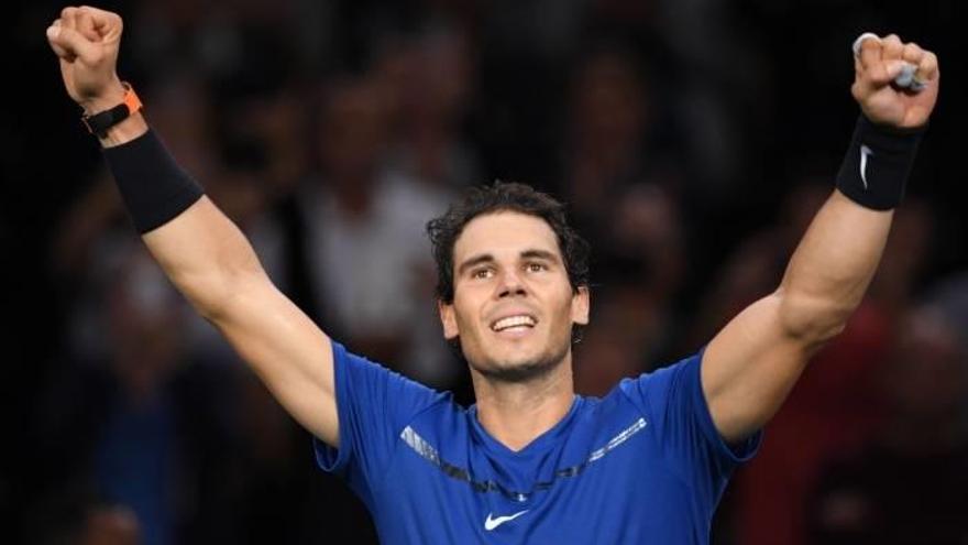 Nadal acabará el año como número uno tras imponerse al coreano Chung en París