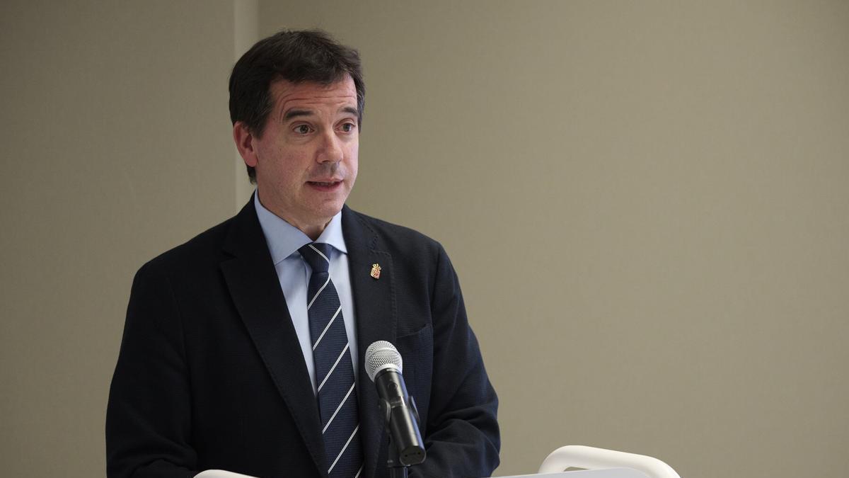 Mikel Irujo, consejero de Industria, Transición Ecológica y Digital Empresarial.