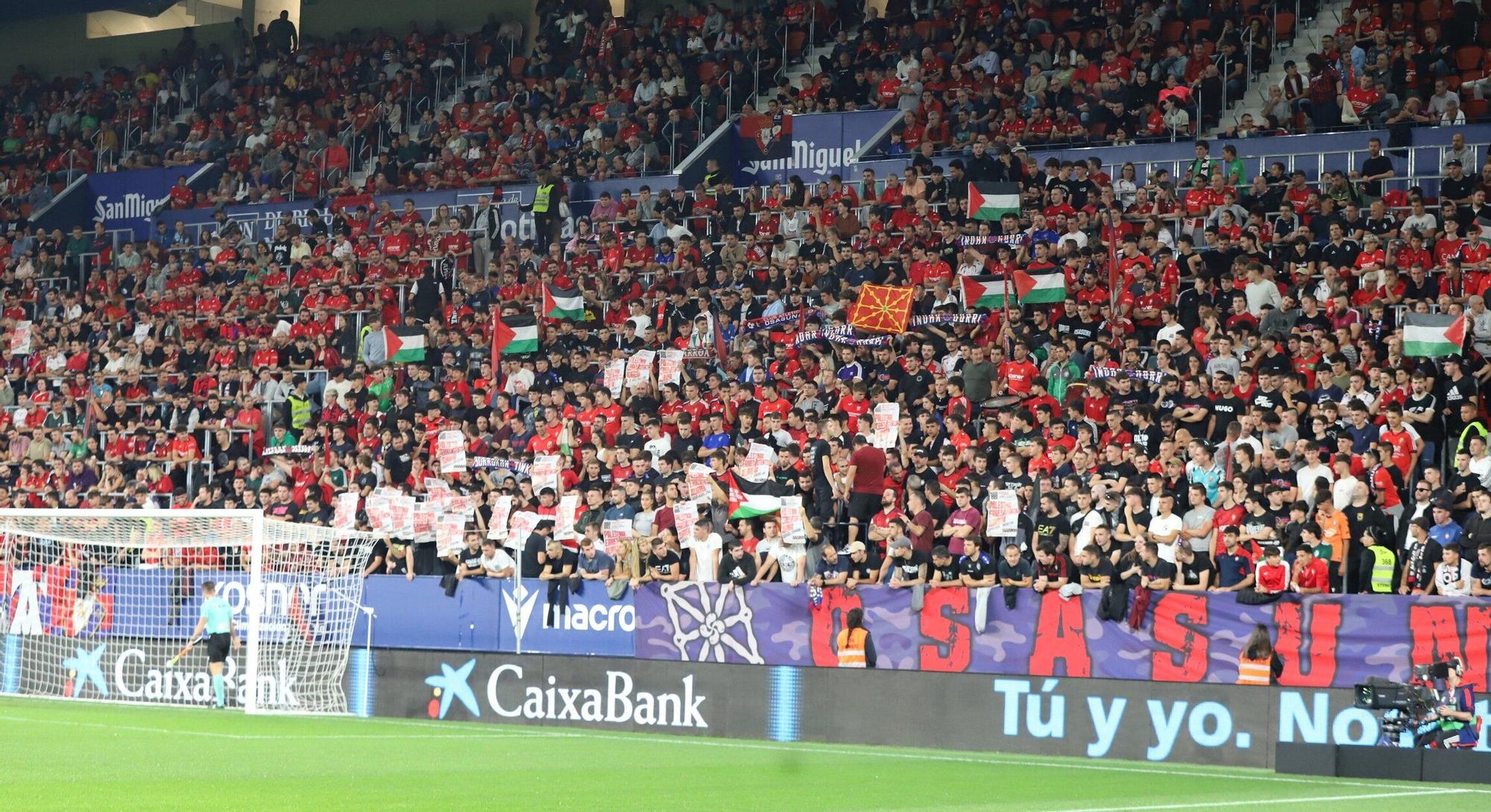 Fotos del Osasuna-Getafe en El Sadar