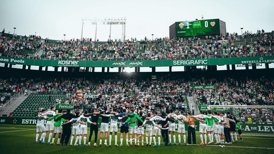 El Martínez Valero, un estadio casi inexpugnable