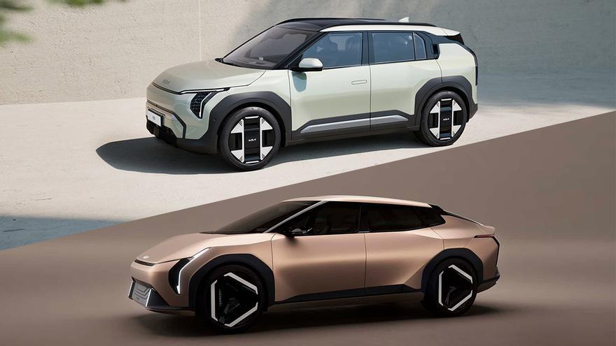 Kia refuerza su apuesta eléctrica con los nuevos EV3, EV4 y la furgoneta PV5