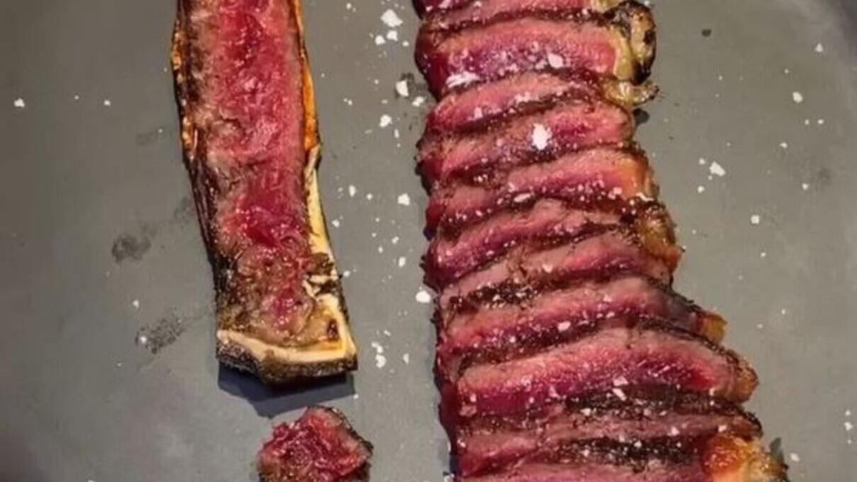 La chuleta del restaurante Sutan Cook, en Vitoria