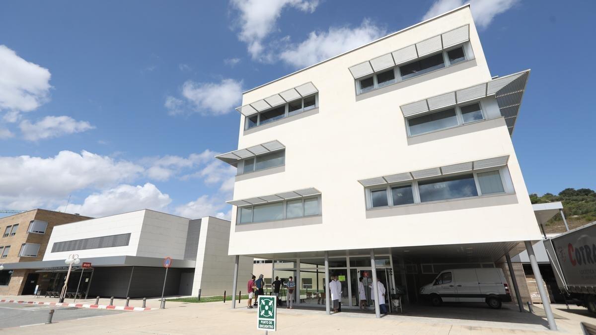 Exterior del Hospital García Orcoyen de Estella.