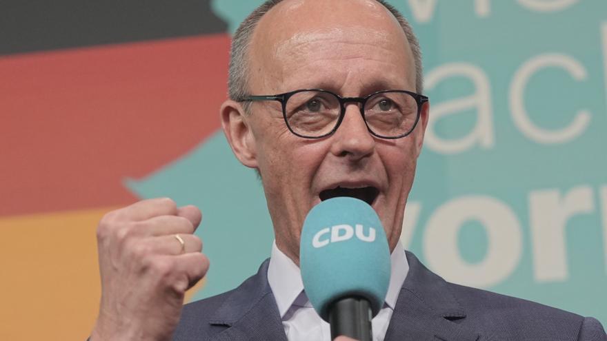 Merz asegura que van a gobernar Alemania tras ganar las elecciones