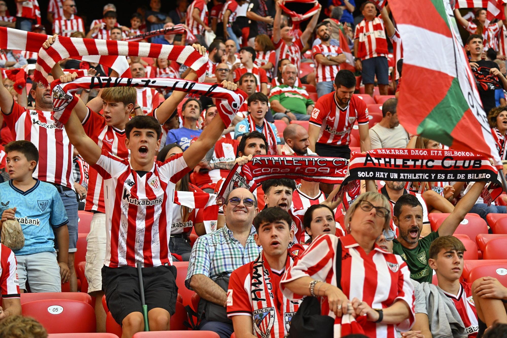 En imágenes: ¿Has estado en San Mamés viendo el Athletic-Arsenal? Búscate en nuestra galería