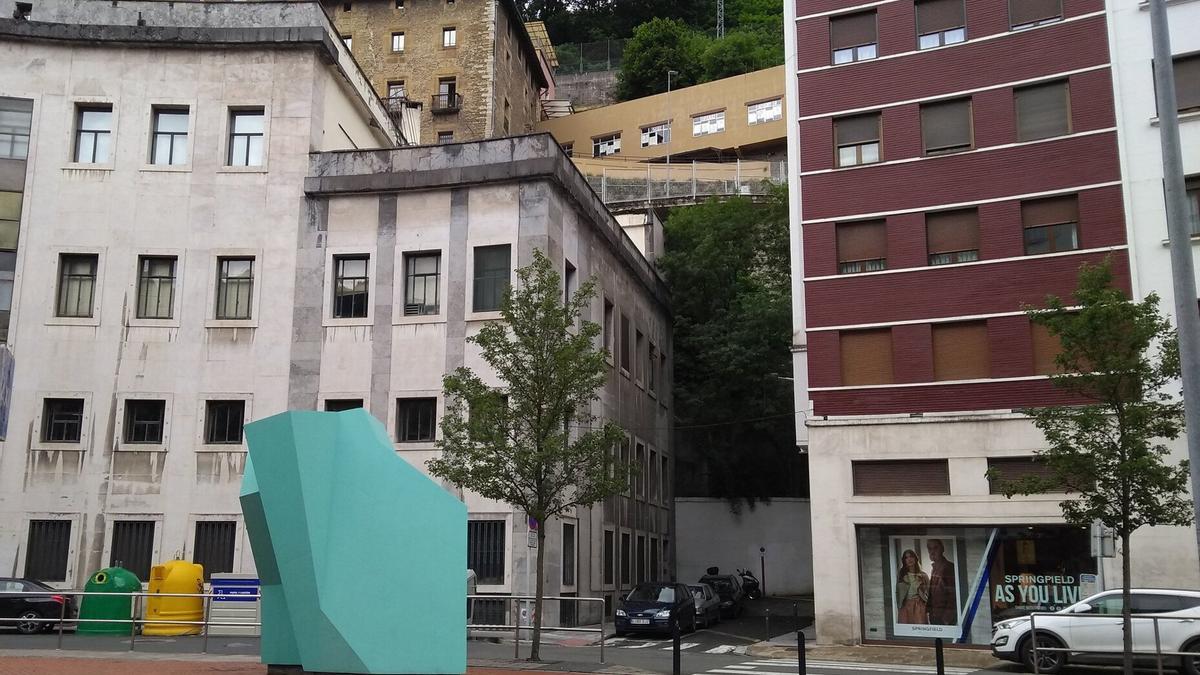 Callejón de la calle Julián Etxeberria de Eibar.