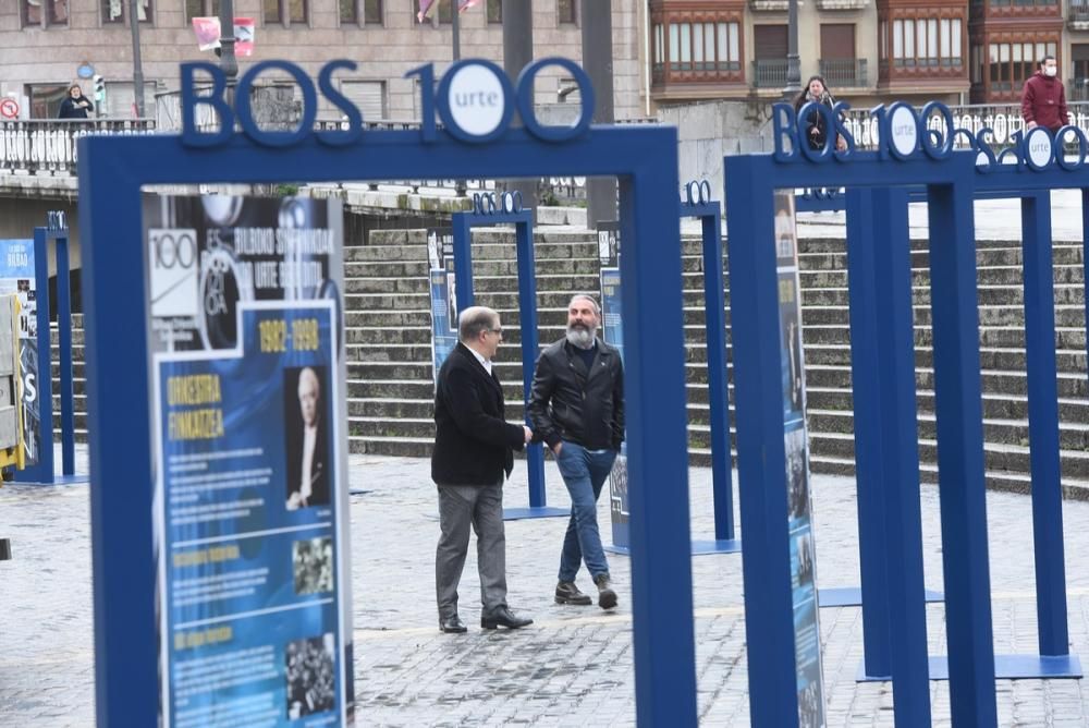 Exposición 100 años de la BOS