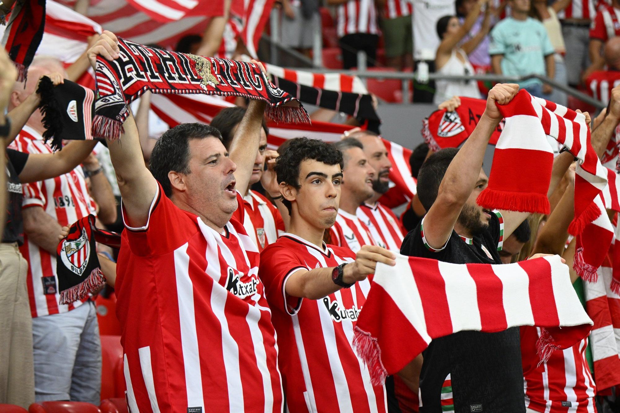 El Athletic - Rayo Vallecano, en imágenes