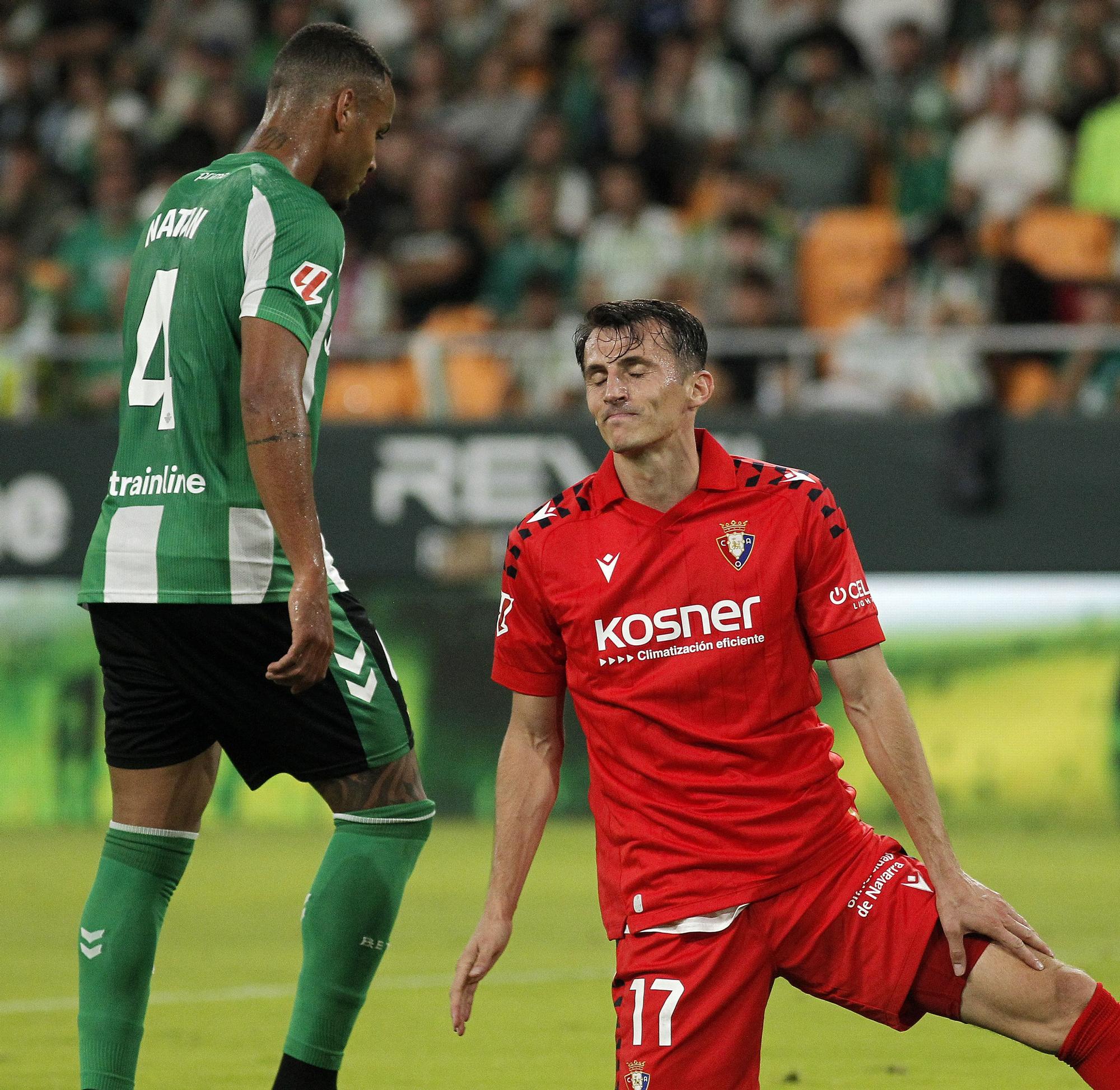 Fotos del partido entre Betis y Osasuna