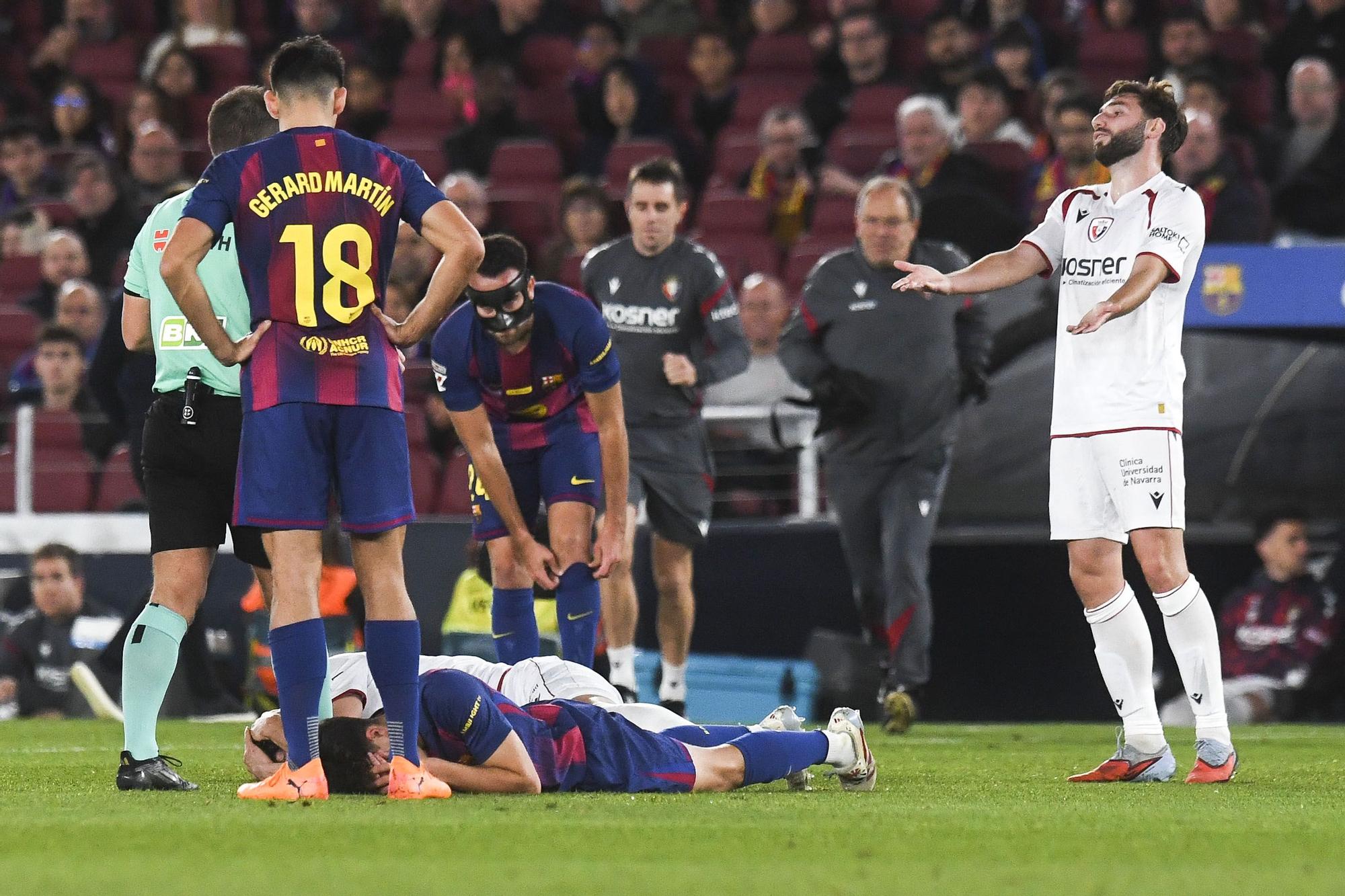 Mejores imágenes del Barcelona-Osasuna