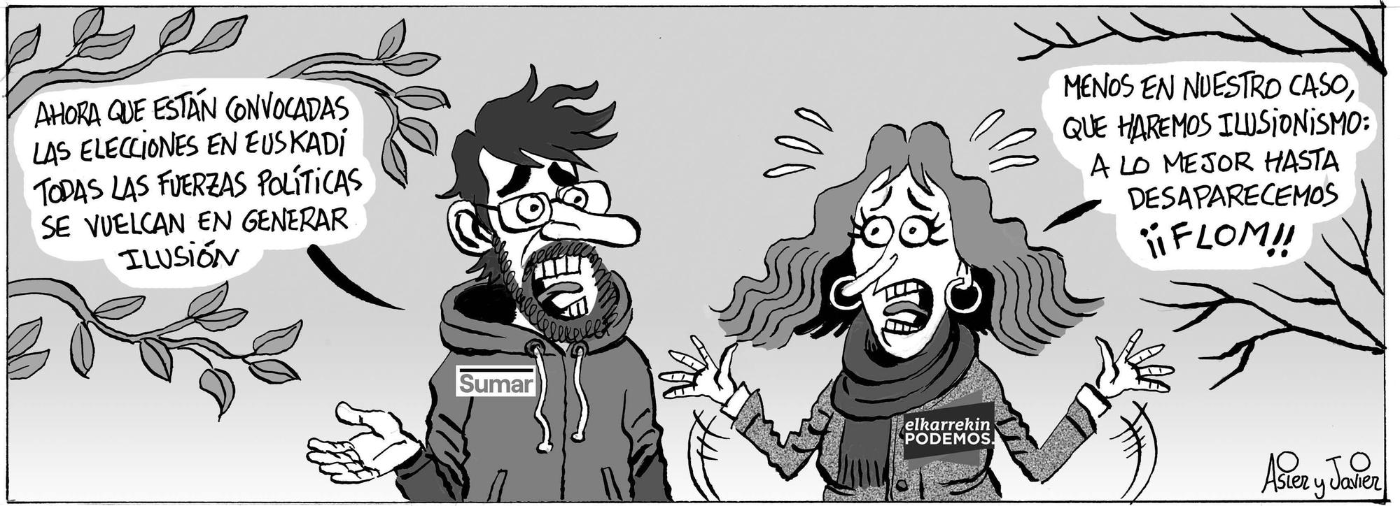 La tira de Asier y Javier del domingo 25 de febrero