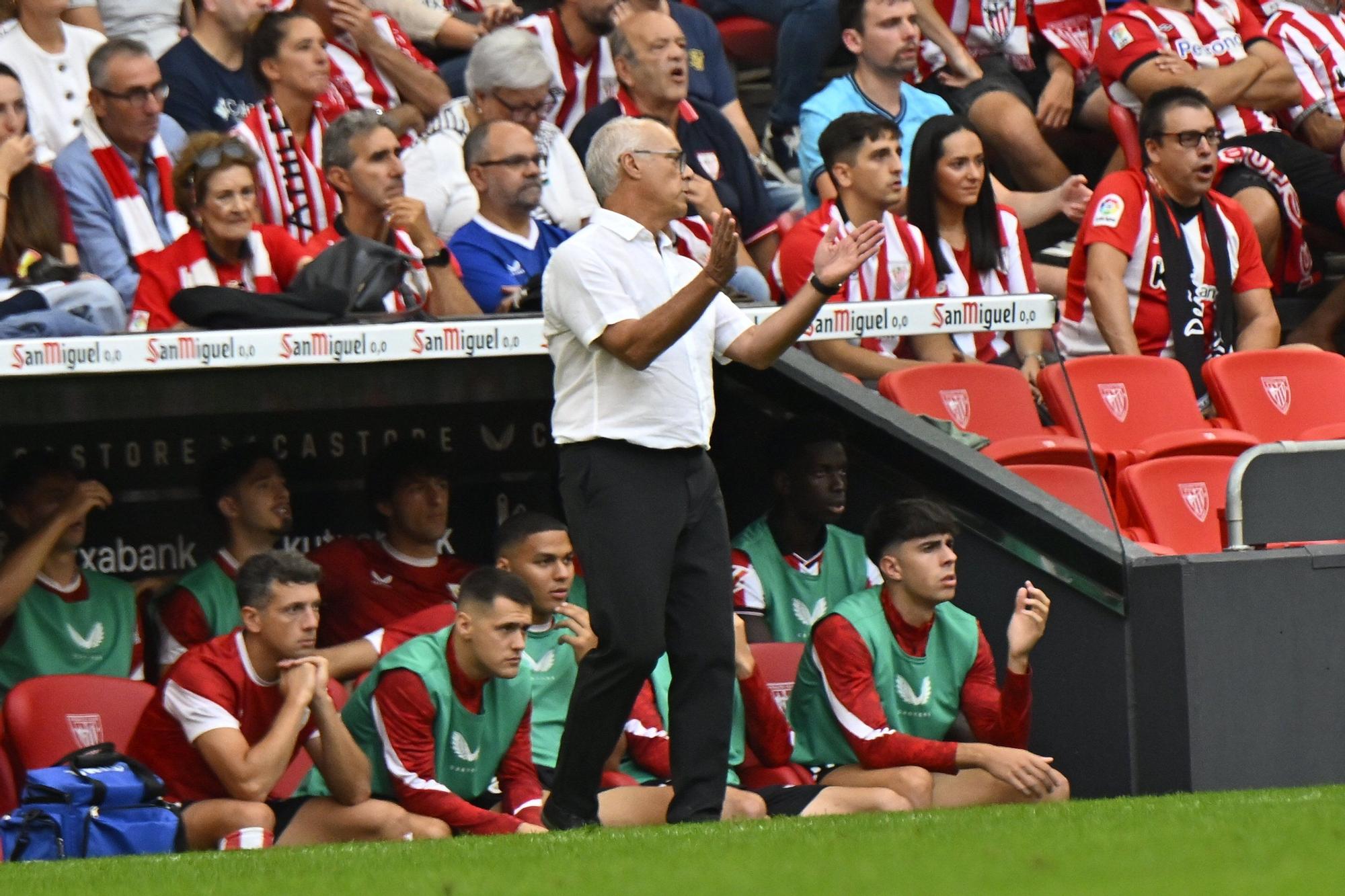 En imágenes: Así está siendo el derbi entre Athletic y Alavés en San Mamés