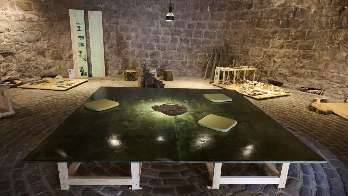 Exposición artística 'Aquella ramica verde', del Colectivo Vakero.