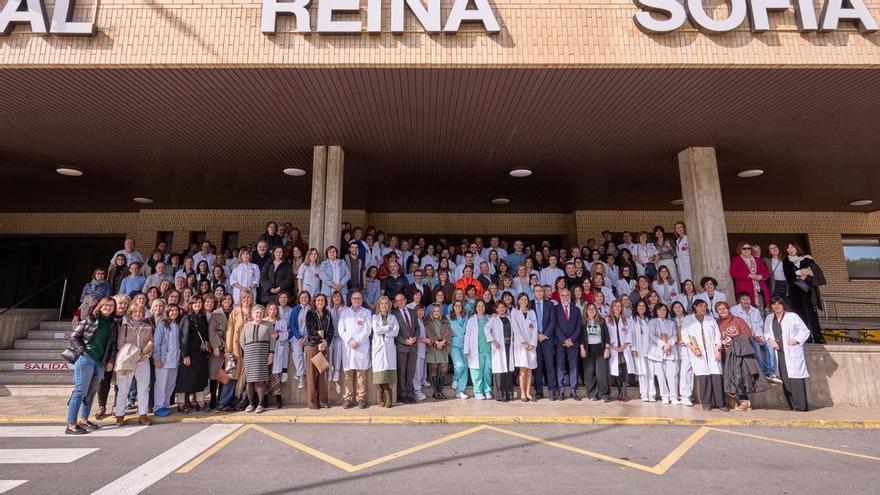 Homenaje en el Reina Sofía de Tudela a cuatro décadas de cuidados en la Ribera