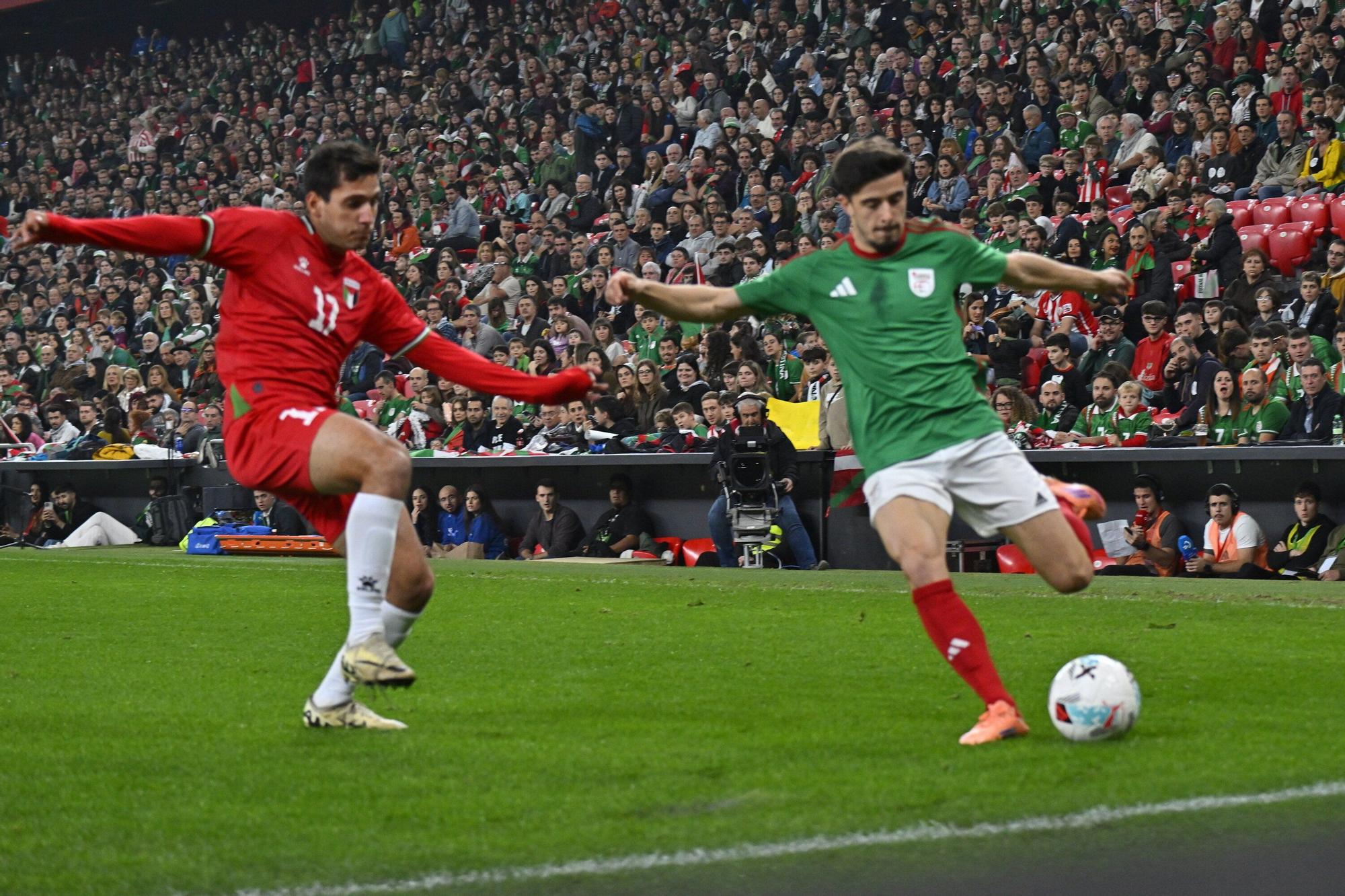 Las imágenes del Euskal Selekzioa - Palestina