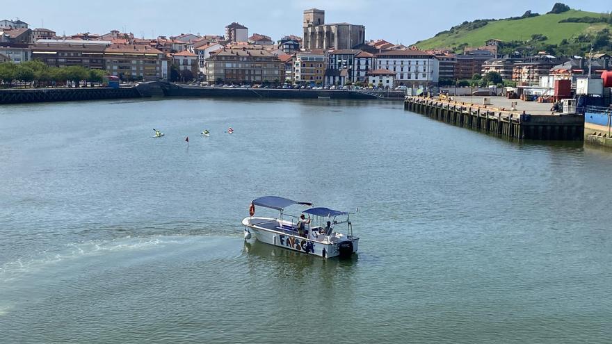 Salud desaconseja el baño en la ría de Zumaia