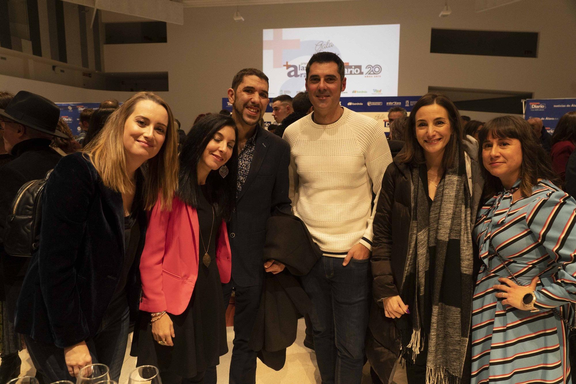 En imágenes: Más de 600 invitados celebran los 20 años de DNA en los Premios +Álava Sariak