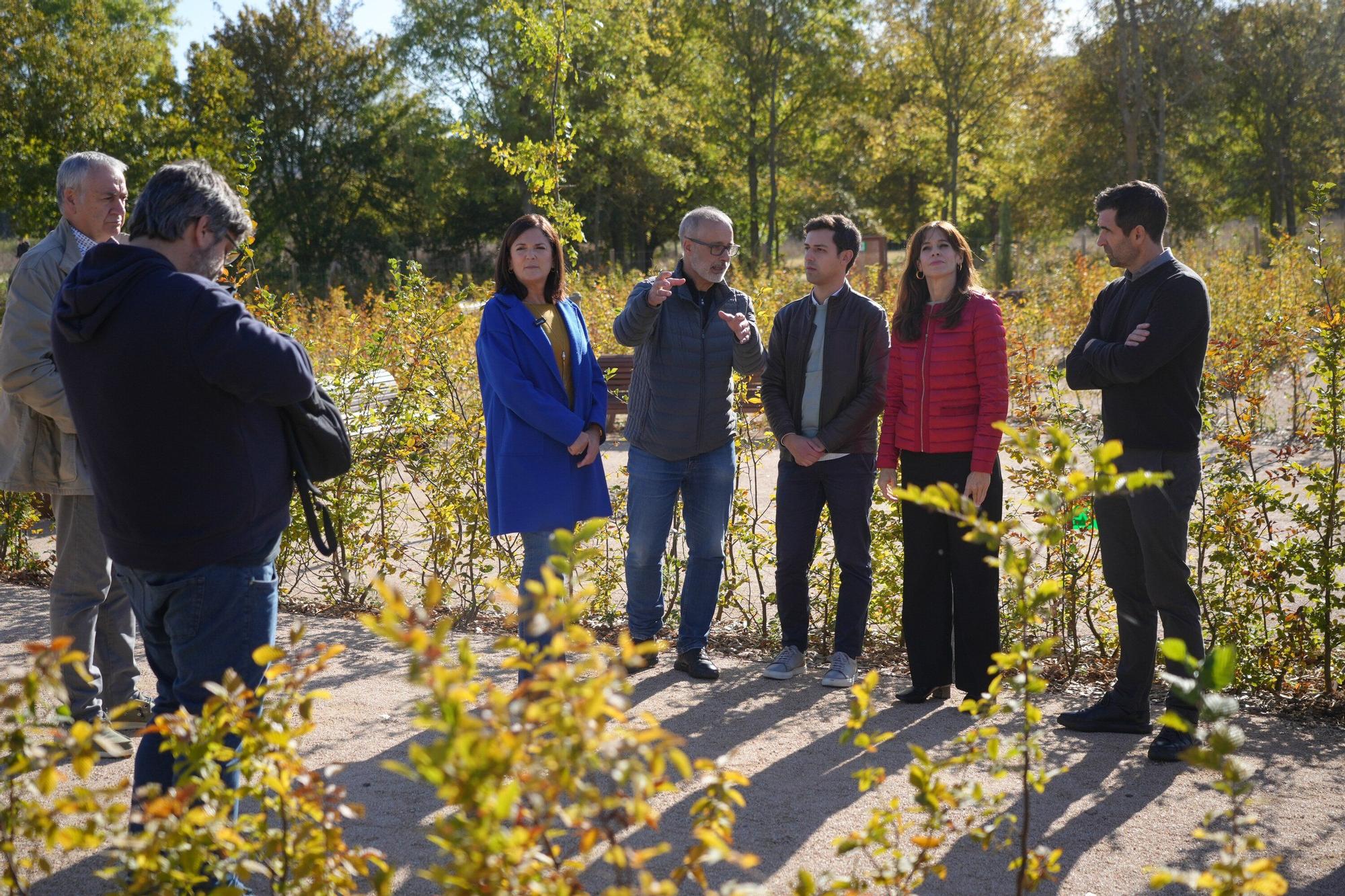 En imágenes: Inauguración del nuevo laberinto vegetal de Olarizu