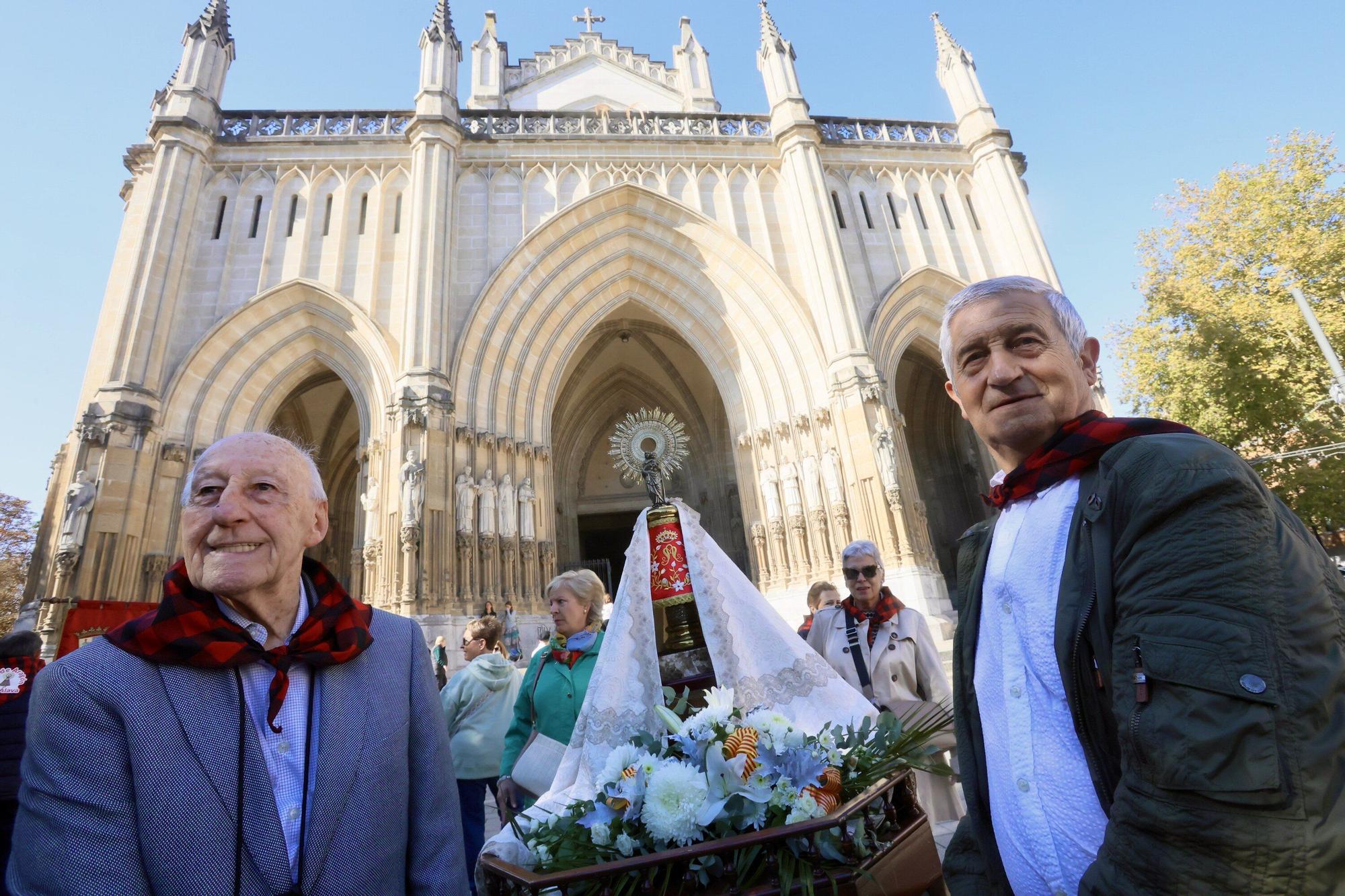 Vitoria celebra El Pilar de la mano de la Casa de Aragón