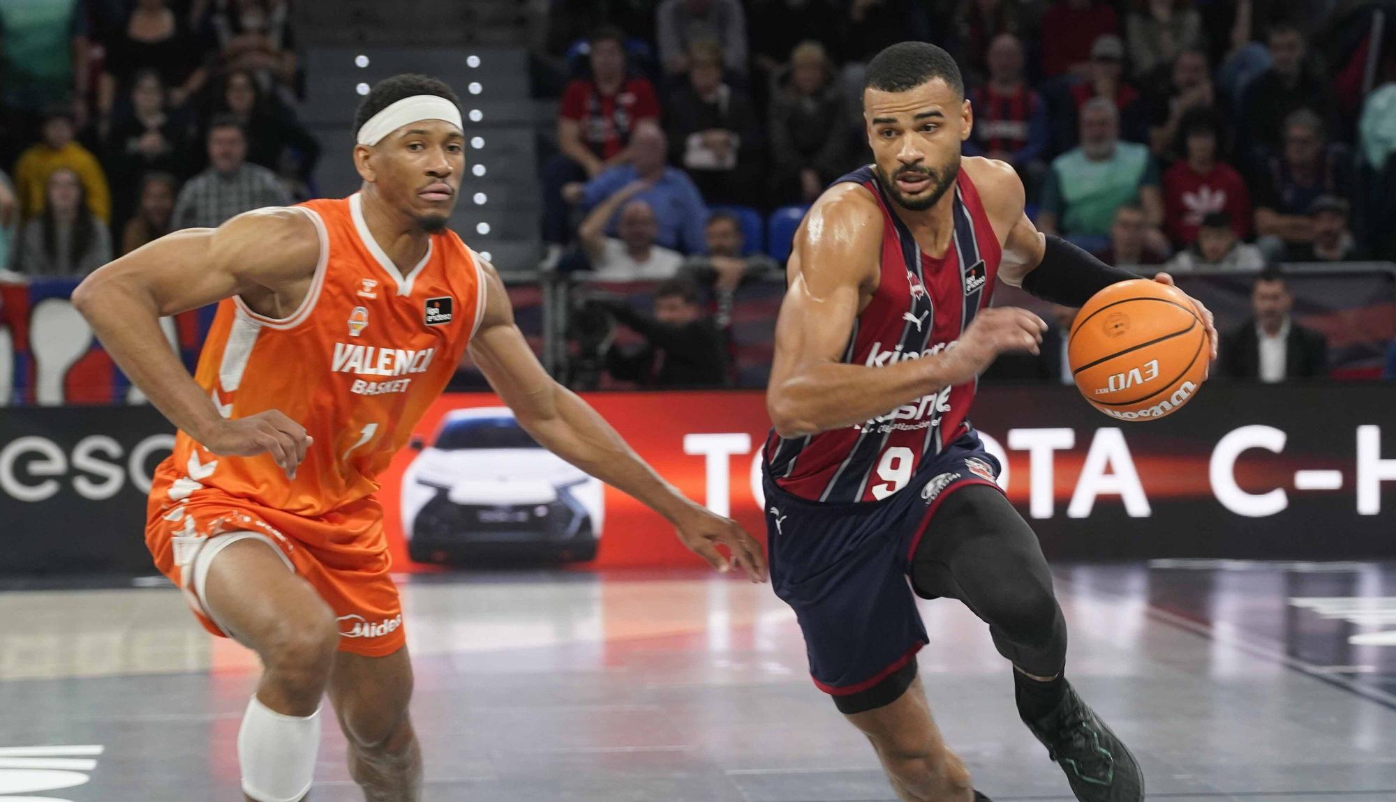 En imágenes: Derrota del Baskonia ante el Valencia Basket