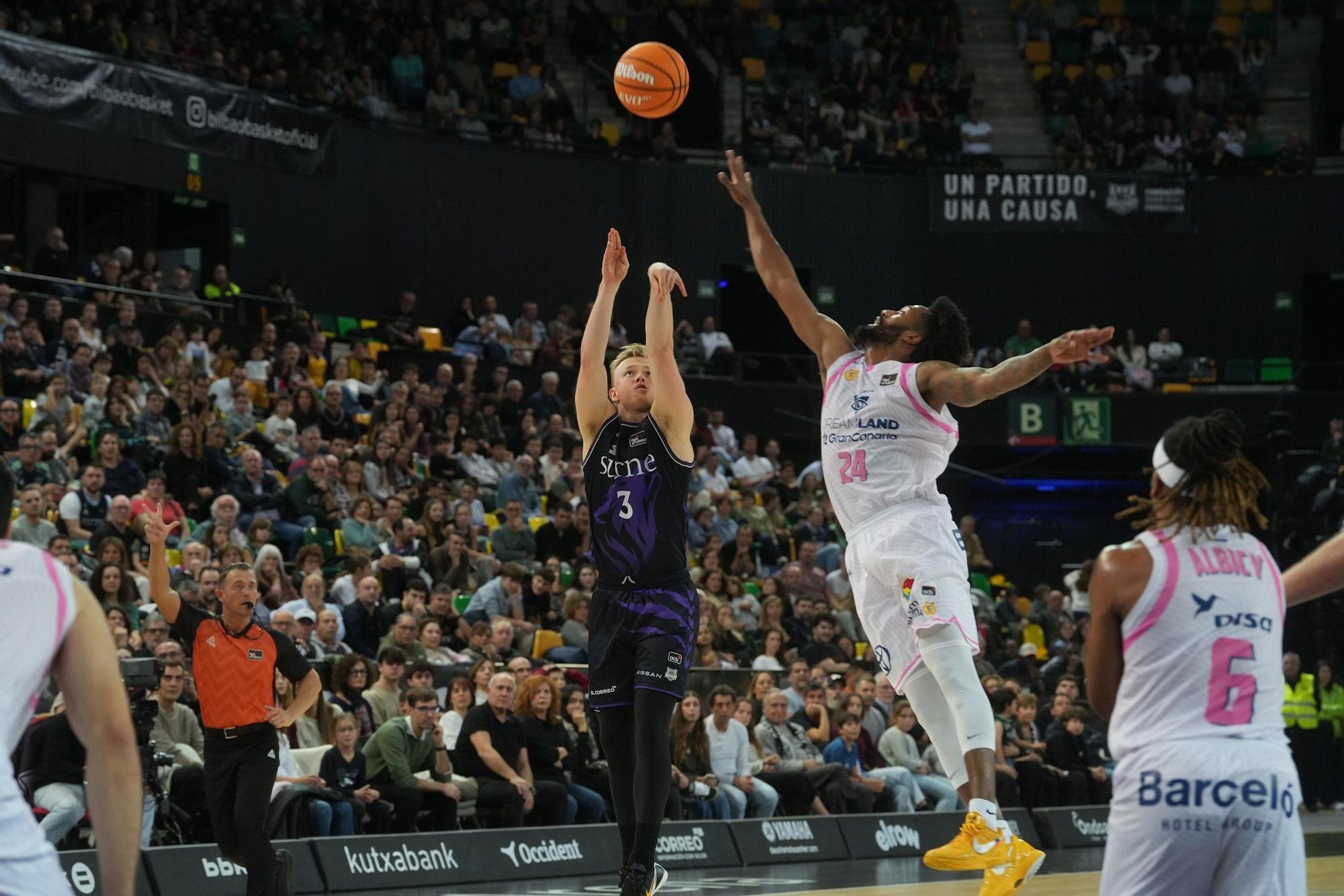 El Surne Bilbao-Gran Canaria, en imágenes