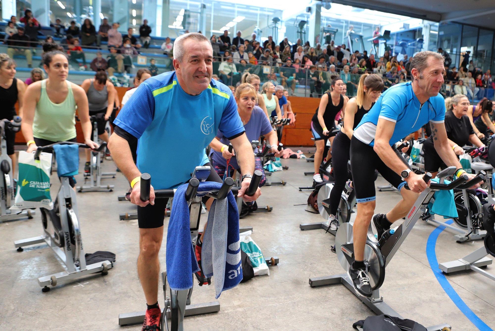 Spinning Band Solidario en Ororbia: música y deporte en directo por una buena causa