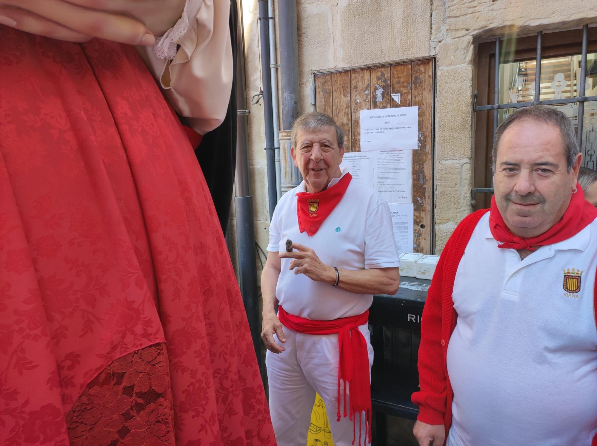 Fotos del cohete de fiestas de Viana 2025