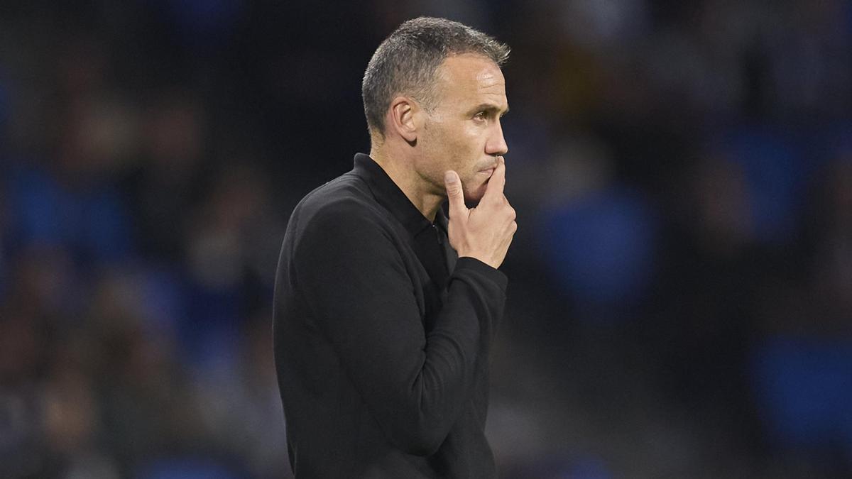 Sergio Francisco, técnico de la Real Sociedad.