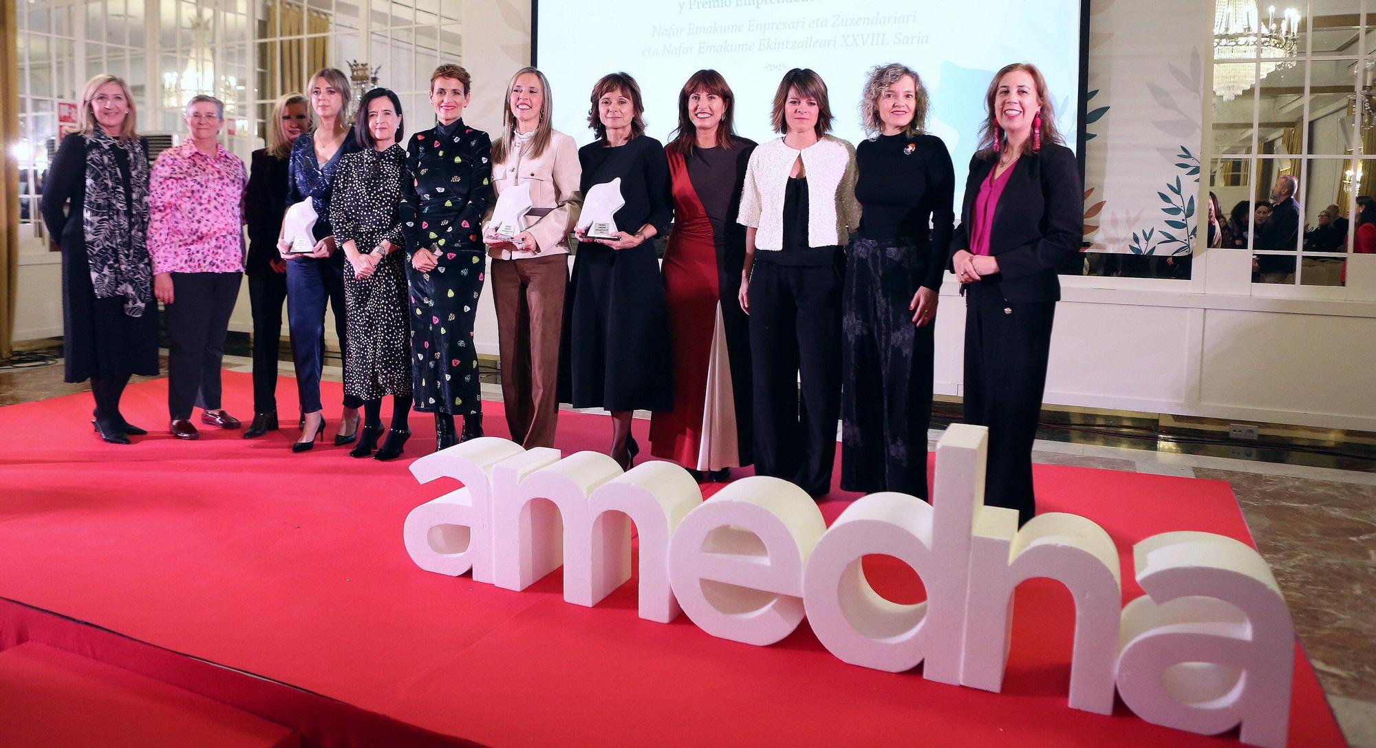 Fotos de la entrega de los Premios AMEDNA