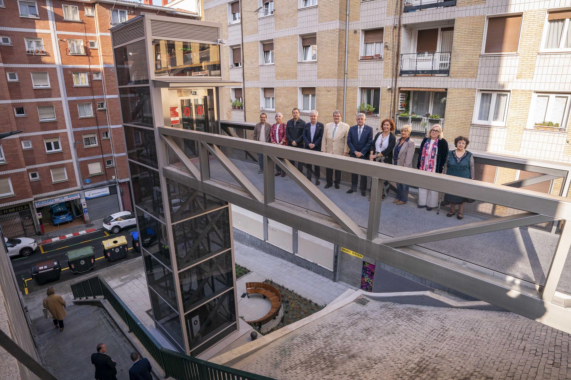 Nuevo ascensor entre Iturribide y Fika