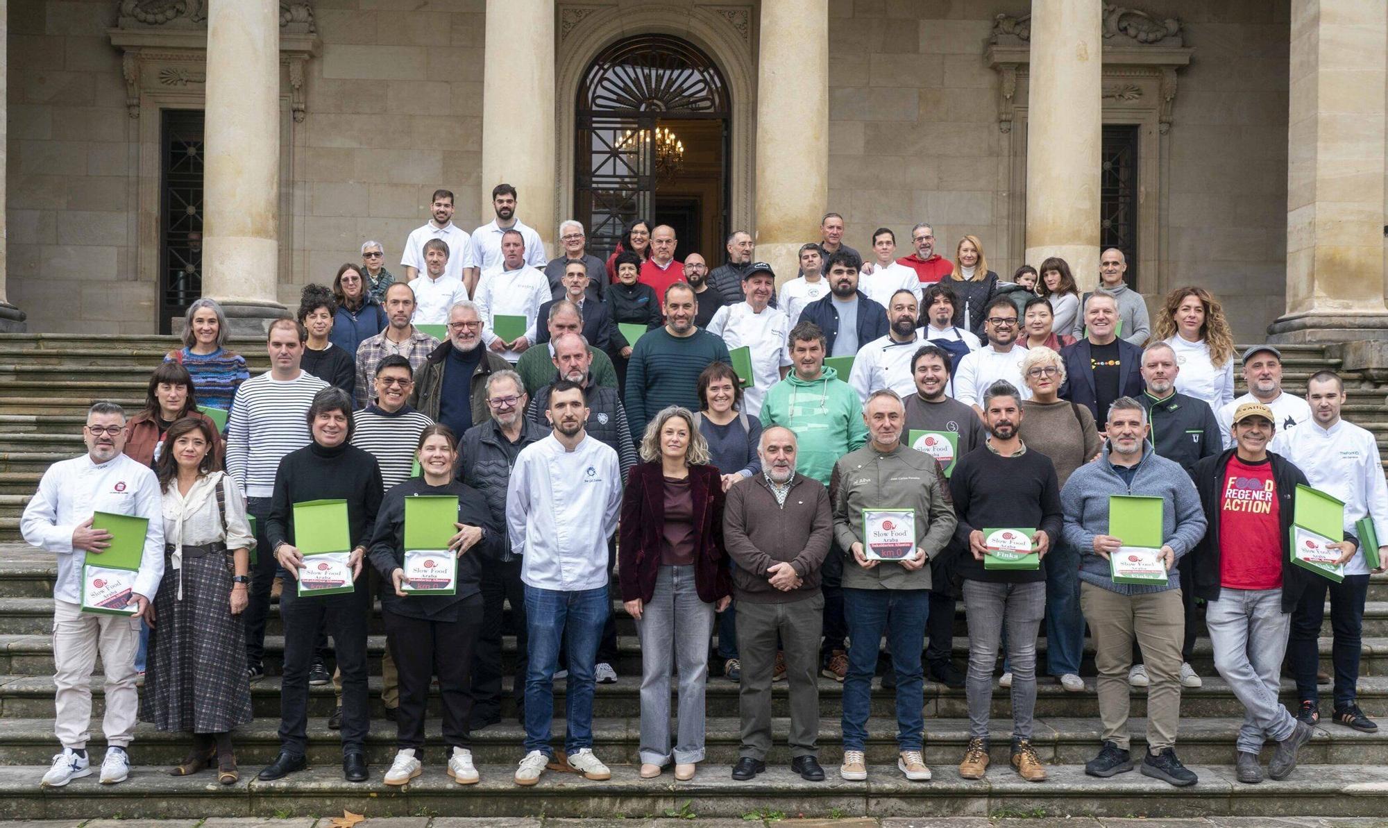 En imágenes: Álava premia la cocina kilómetro cero