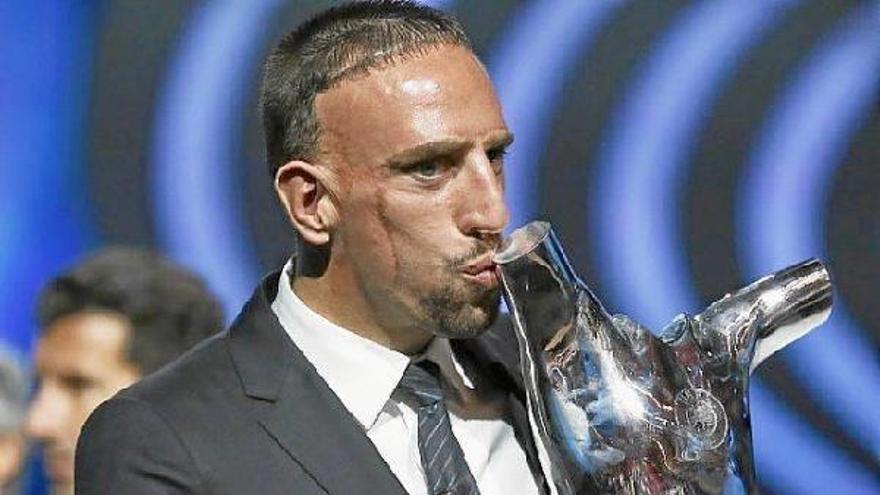 La UEFA corona a Franck Ribéry