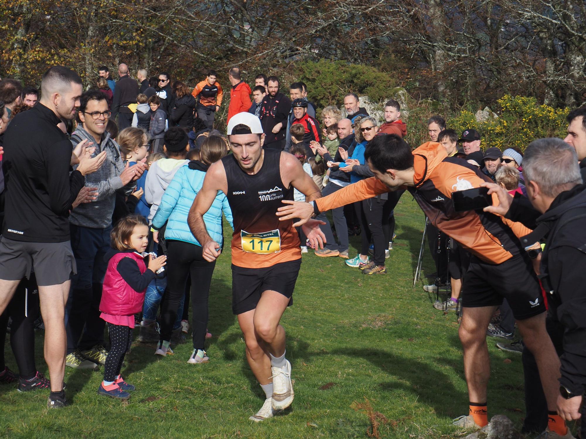 La llegada de los corredores a Karakate, en imágenes