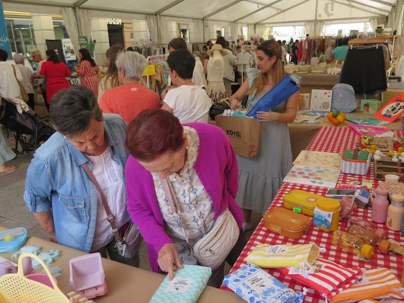 Feria de Verano de la asociación de comerciantes de Urretxu y Zumarraga