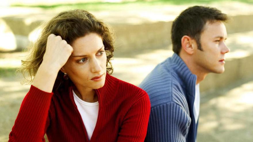 Una pareja con problemas.