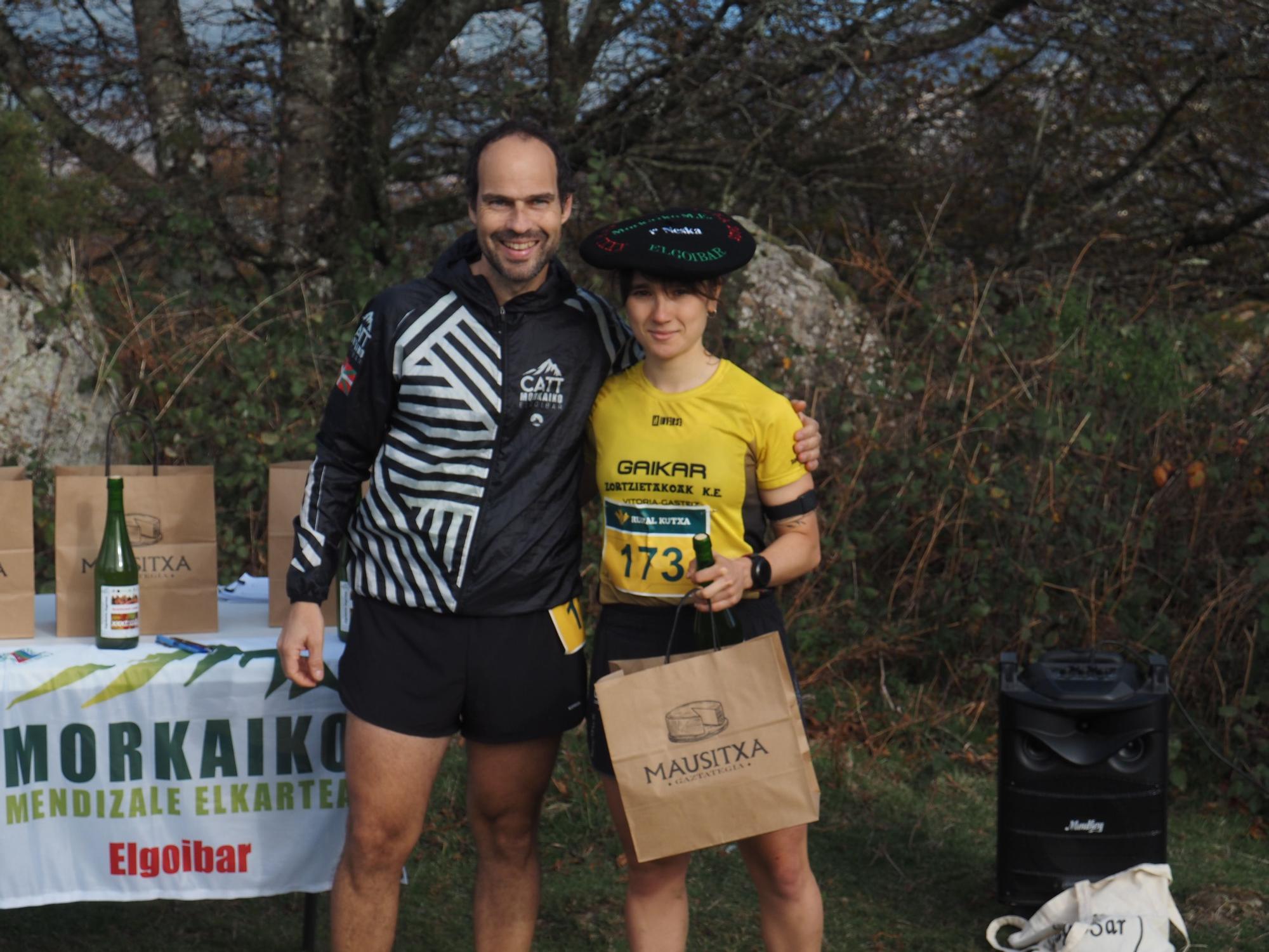 La llegada de los corredores a Karakate, en imágenes