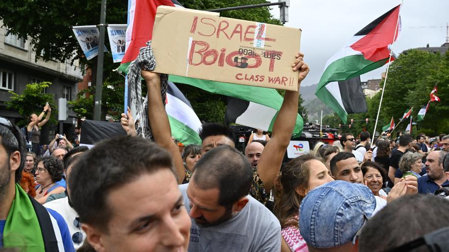 Aburto duda de que el objetivo de las protestas en la Vuelta fuera la solidaridad con Gaza