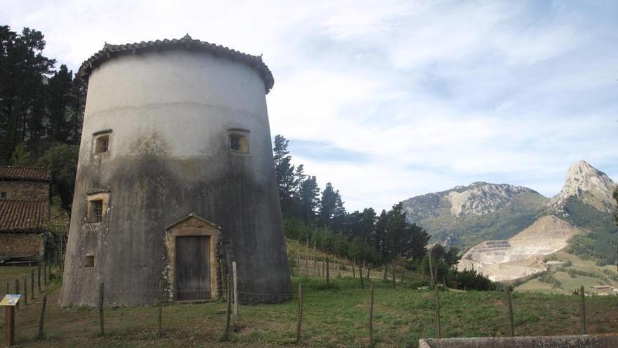 Molino de Larringan: La fuerza del viento
