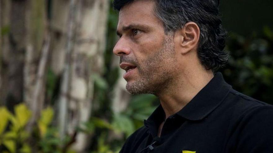 El opositor venezolano, Leopoldo López