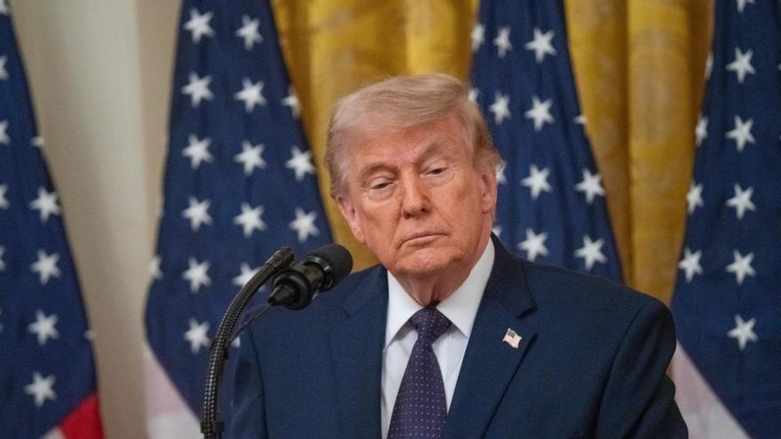 Trump dice que Irán "nunca tendrá un arma nuclear" y que la guerra "se resolverá pronto"
