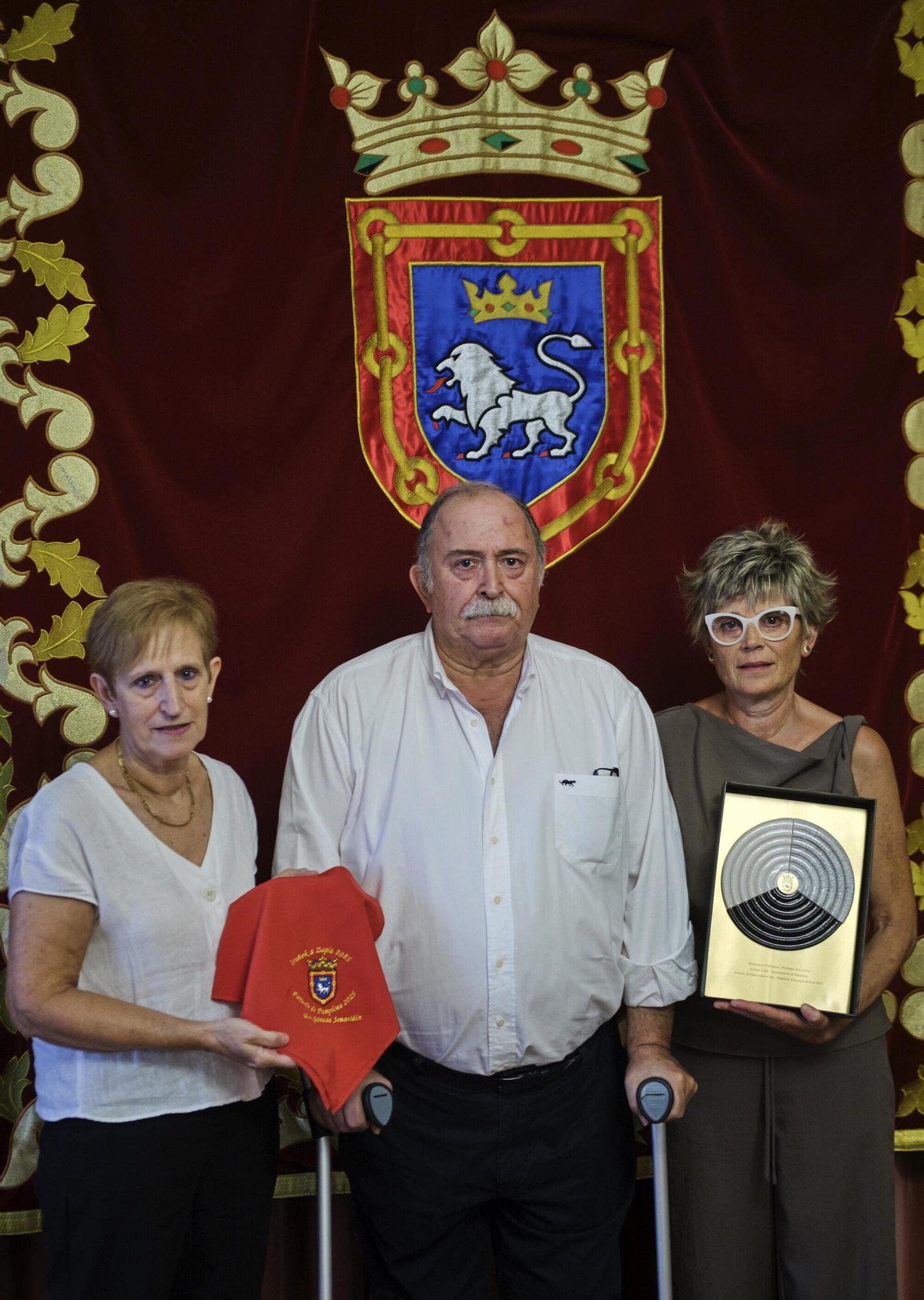 X Pañuelo de Pamplona - Iruñeko Zapia a título póstumo a Mari Ganuza Senosiáin