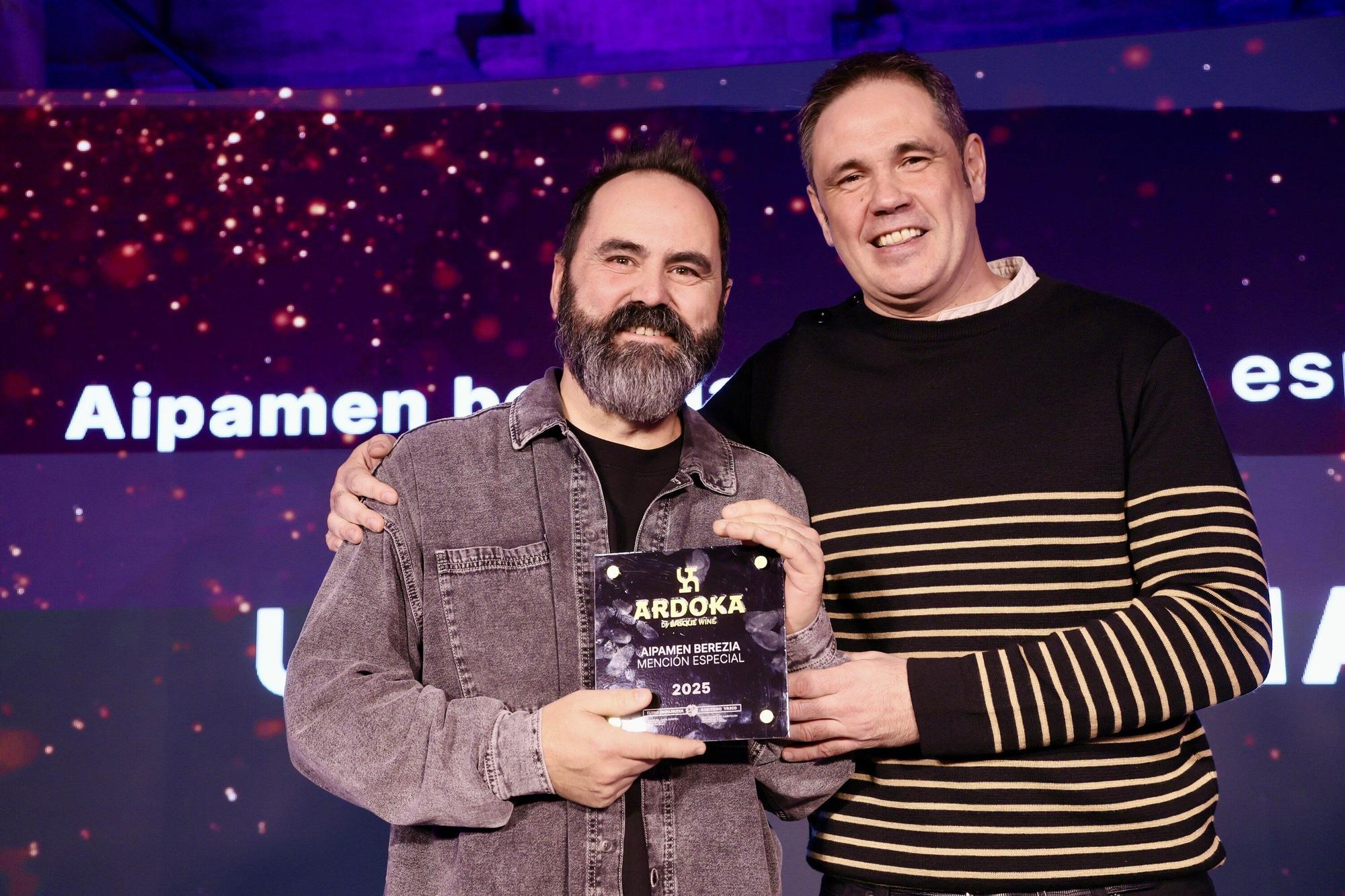 En imágenes: Los premios Ardoka reconocen las mejores cartas de vinos de Euskadi