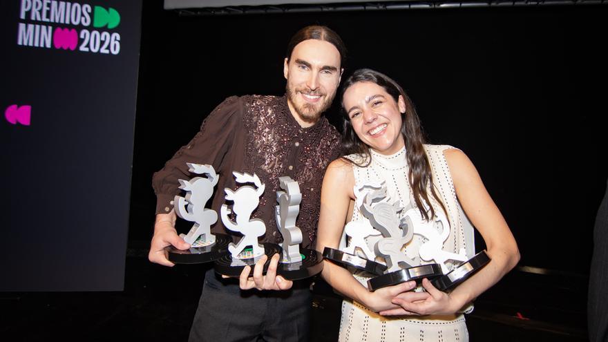 Merina Gris logra el premio a mejor disco en euskera de 2025 en los premios MIN